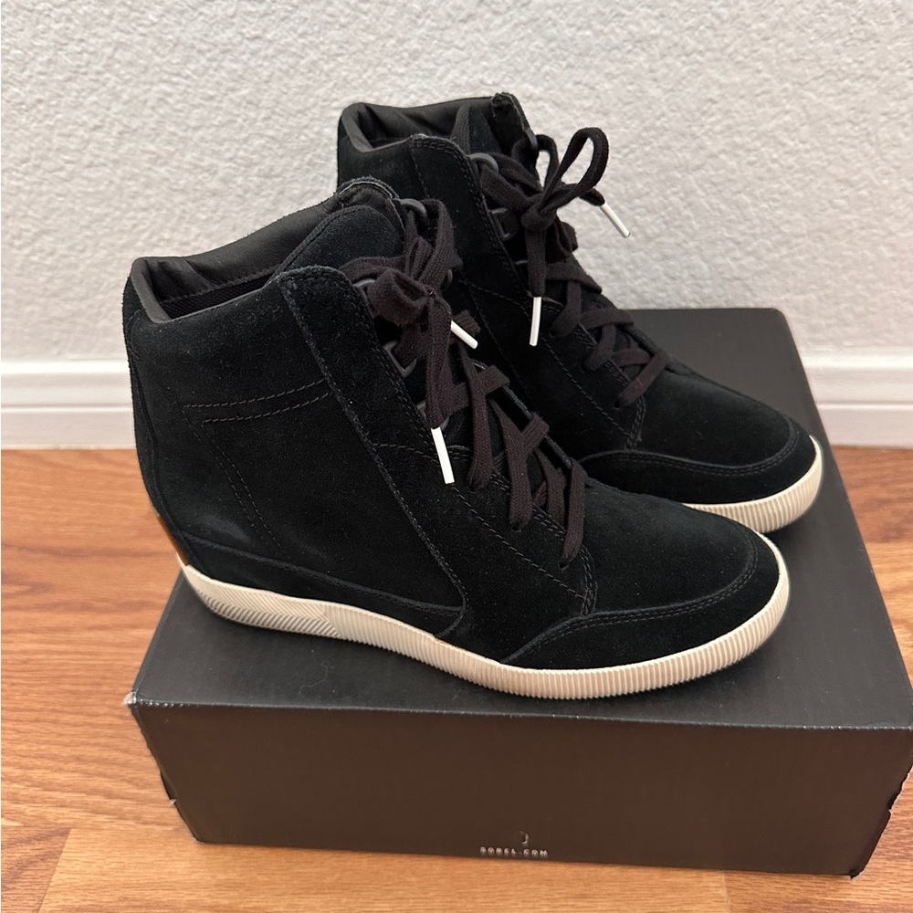 SOREL Women's Out N About Wedge Sneaker Boot